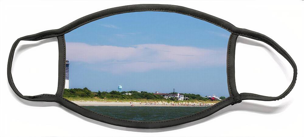 Sullivan's Island Face Mask featuring the photograph Charleston Harbor Approach by Dale Powell