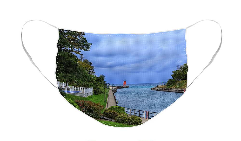  Face Mask featuring the photograph Charlevoix by Rachel Cohen