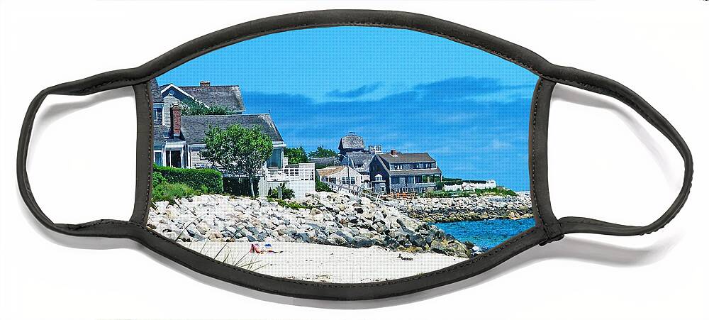 Vacation Face Mask featuring the photograph Chatham Cape Cod by Lizi Beard-Ward