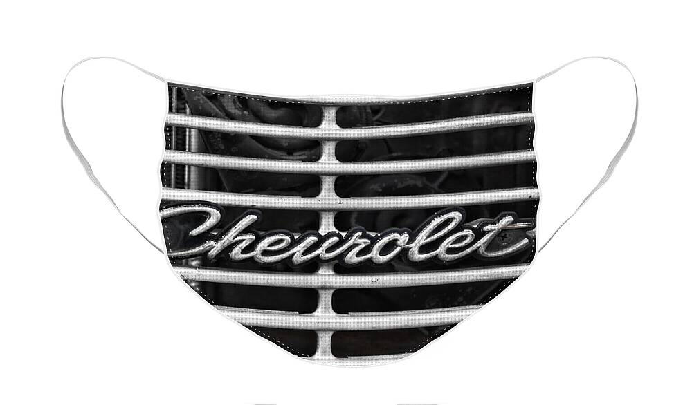 Chevrolet Face Mask featuring the photograph Chevy Grill by Sharon Popek