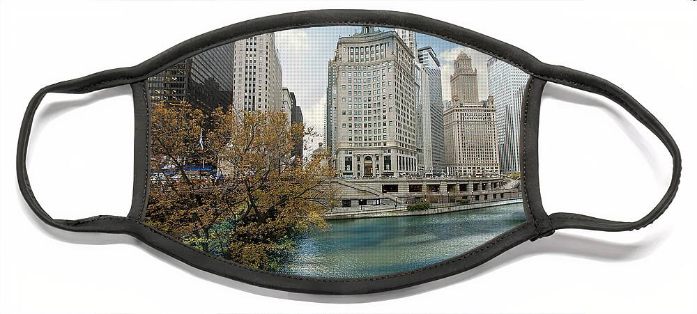 Chicago Face Mask featuring the photograph Chicago by Jackson Pearson