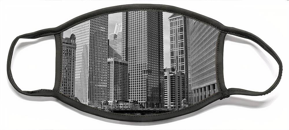 Chicago Face Mask featuring the photograph Chicago River by Jackson Pearson