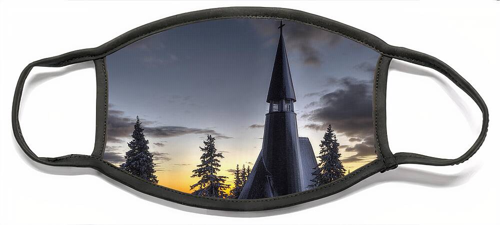 Outdoors Face Mask featuring the photograph Church of Jesus Christ Rogla by Ivan Slosar