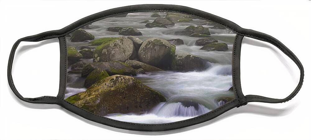 Nunweiler Face Mask featuring the photograph Big Creek Trail by Nunweiler Photography