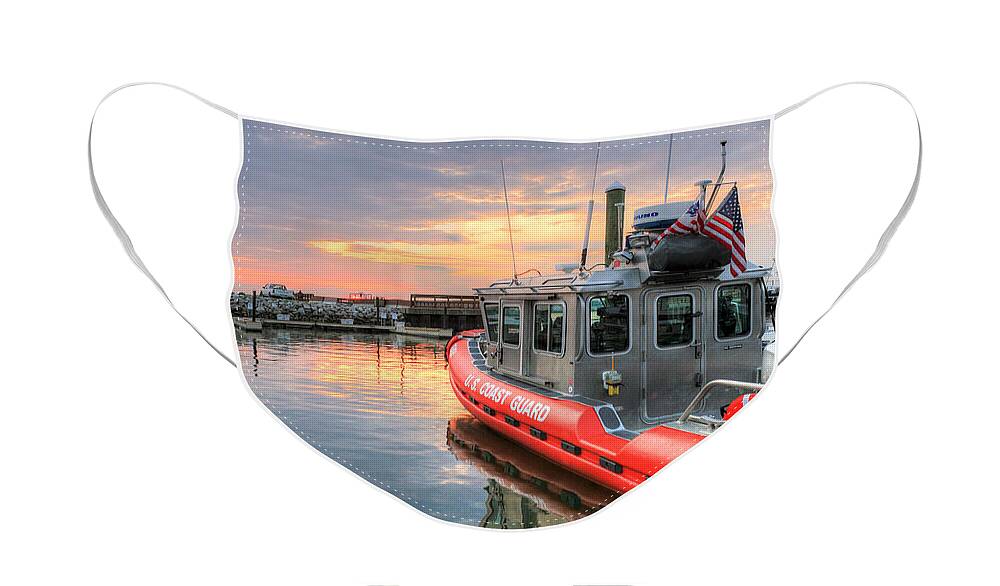Joint Base Anacostia Bolling Face Mask featuring the photograph Coast Guard Anacostia Bolling by JC Findley