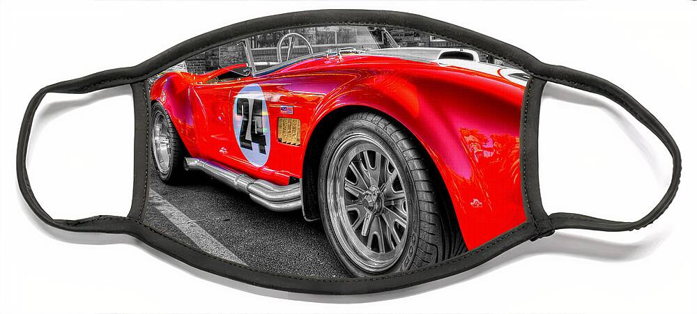 Hdr Face Mask featuring the photograph Cobra- Focal by Randy Wehner