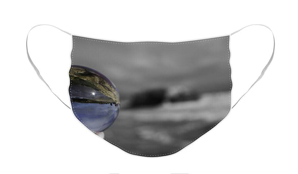 Natural Bridges Face Mask featuring the photograph Color Ball by Lora Lee Chapman