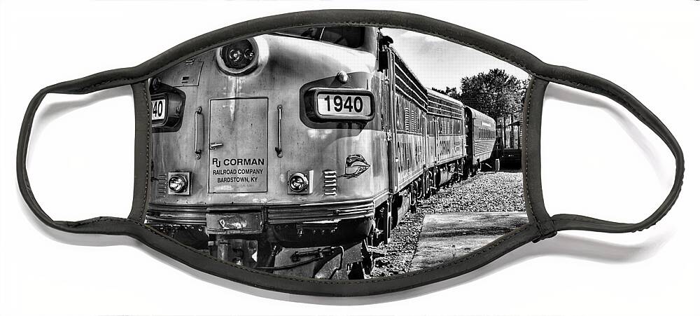 Train Face Mask featuring the photograph Dinner Train by Joseph Caban
