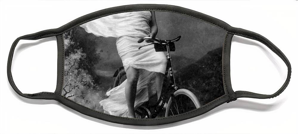 Erotica Face Mask featuring the photograph Dont Drink And Drive Nude Model 1897 by Science Source
