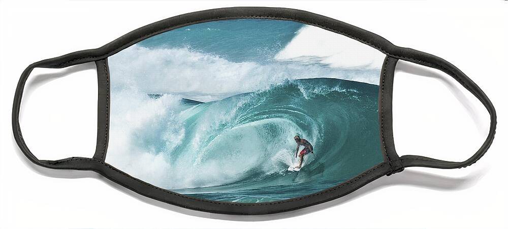 Surfer Face Mask featuring the photograph Dream Surf by Steven Sparks