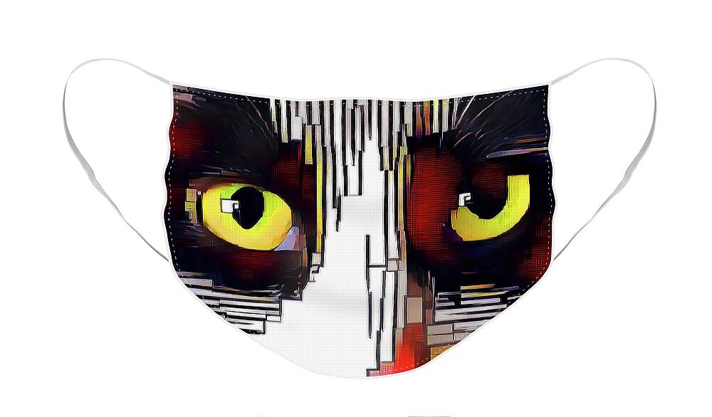 Cat Face Mask featuring the photograph Feline Nuevo by Rod Melotte