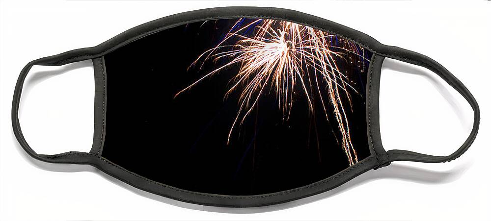 Fireworks Face Mask featuring the photograph Fireworks  by James BO Insogna