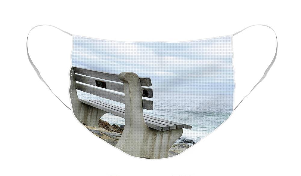 Marginal Way Face Mask featuring the photograph Forever Maine by Luke Moore