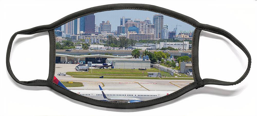 Delta Face Mask featuring the photograph Fort Lauderdale by Dart Humeston