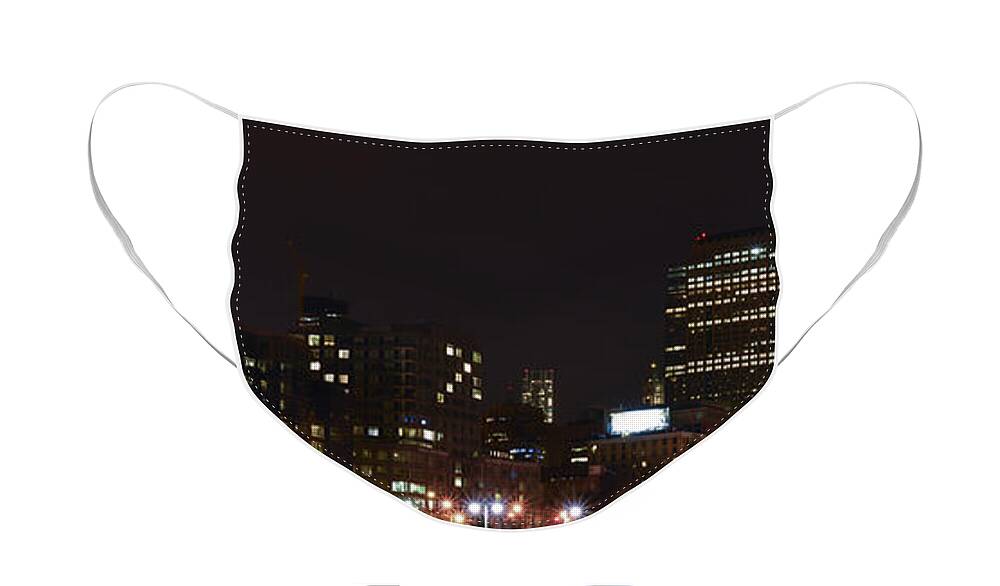 Freedom Tower Face Mask featuring the photograph Freedom Skyline by Theodore Jones