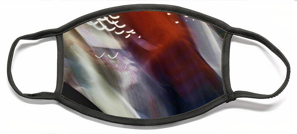 Abstract Face Mask featuring the photograph Abstract of Light #4 by Doc Braham