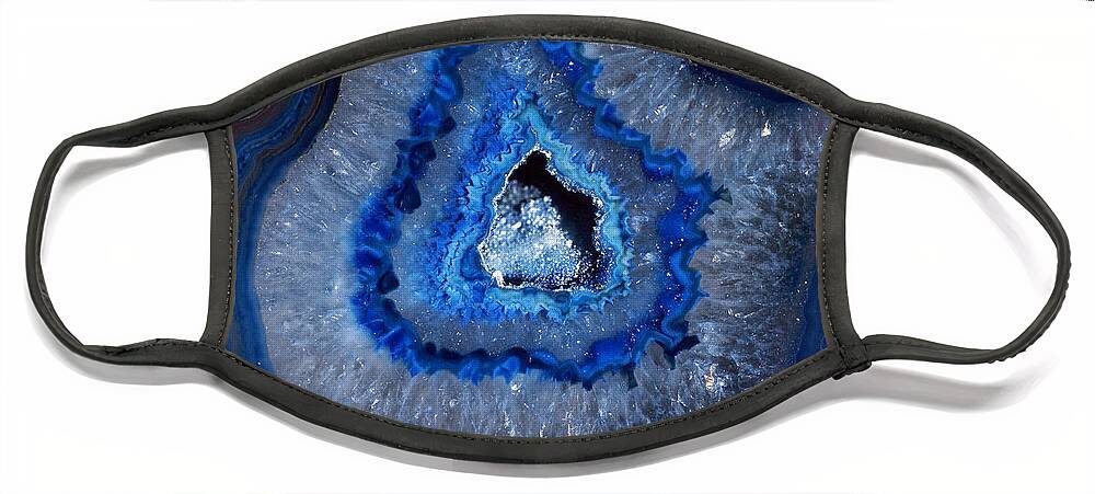 Mineral Face Mask featuring the photograph Geode by John Kaprielian