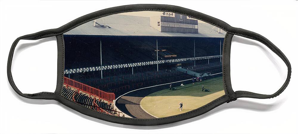  Face Mask featuring the photograph Glasgow Rangers - Ibrox - South Stand 1 - Leitch - 1970s by Legendary Football Grounds