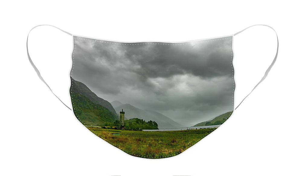 Scotland Face Mask featuring the photograph Glencoe, Scotland by Allin Sorenson