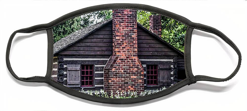 Old Cabin Face Mask featuring the photograph Home Sweet Home by Joann Copeland-Paul