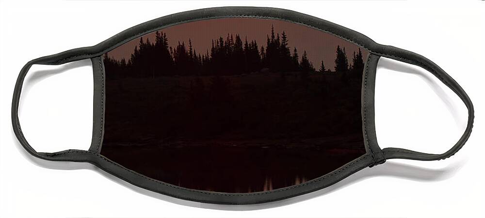 Sunrise Landscape Face Mask featuring the photograph House of the Rising Sun by Jim Garrison