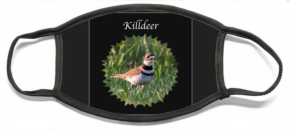 Killdeer Face Mask featuring the photograph Killdeer by Holden The Moment