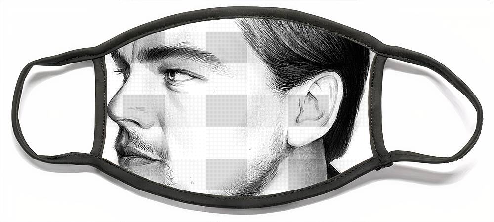 Leonardo DiCaprio Face Mask by Greg - Fine Art America