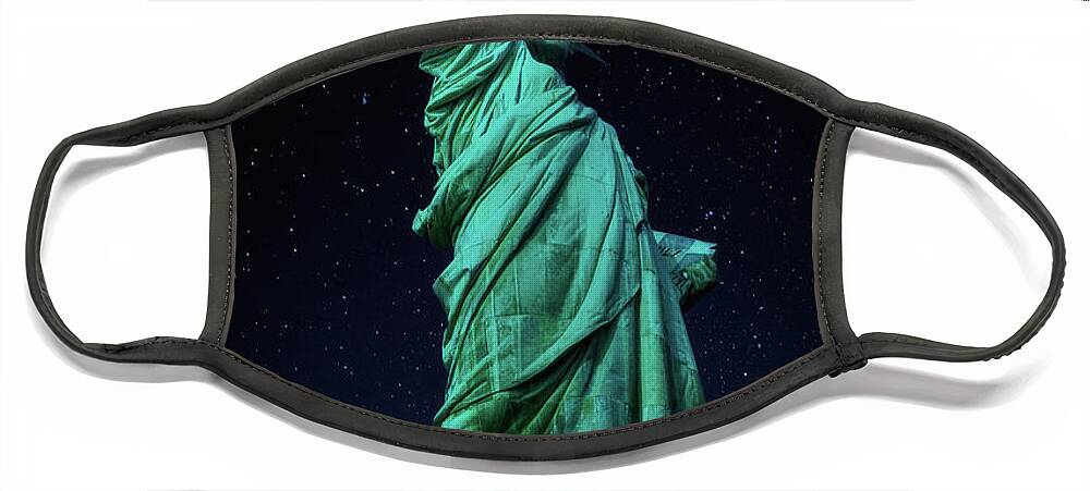 Moon Face Mask featuring the photograph Let Freedom Ring by Darren White
