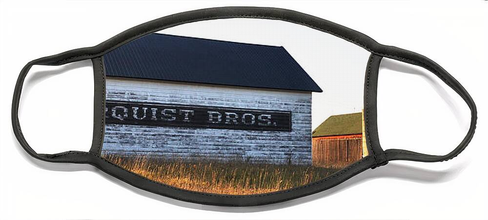 Fall Face Mask featuring the photograph Logerquist Bros. by Tim Nyberg