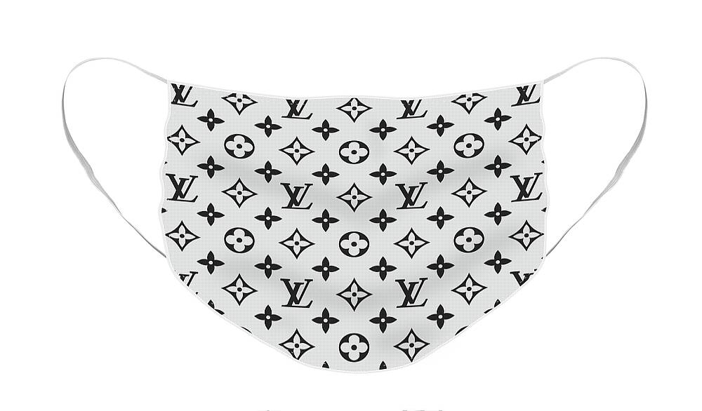 Louis Vuitton Pattern LV 07 Grey Face Mask for Sale by TUSCAN Afternoon