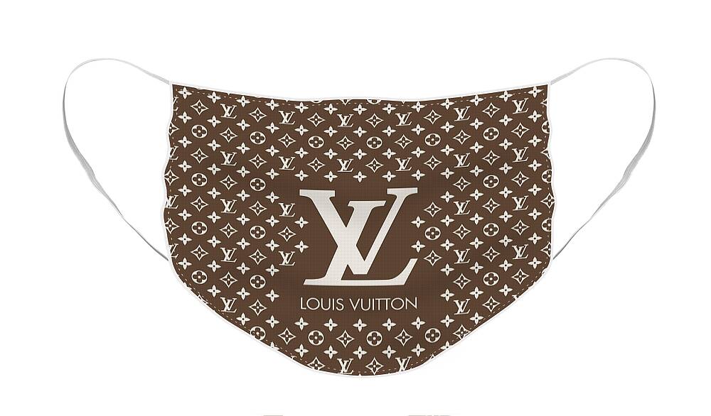 Louis Vuitton Pattern - LV Pattern 12 - Fashion and Lifestyle Face Mask ...