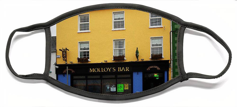 Pub Face Mask featuring the photograph Molloy by Tim Nyberg