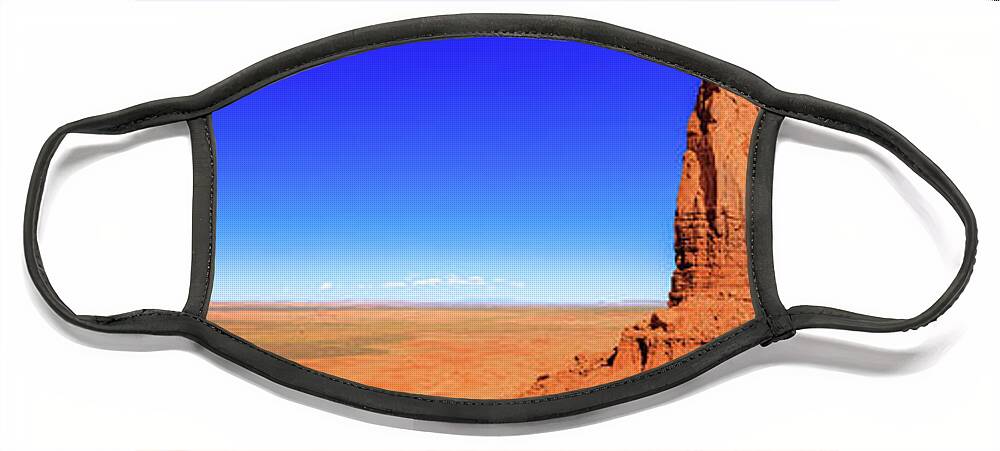 Monument Valley Face Mask featuring the photograph Monument Valley by Raul Rodriguez