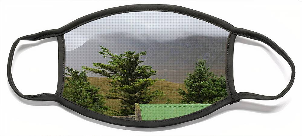 Donegal On Your Wall Face Mask featuring the photograph Muckish Donegal Ireland by Eddie Barron