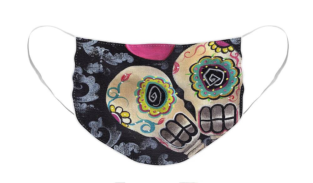 Muertos de Amor Face Mask for Sale by Abril Andrade
