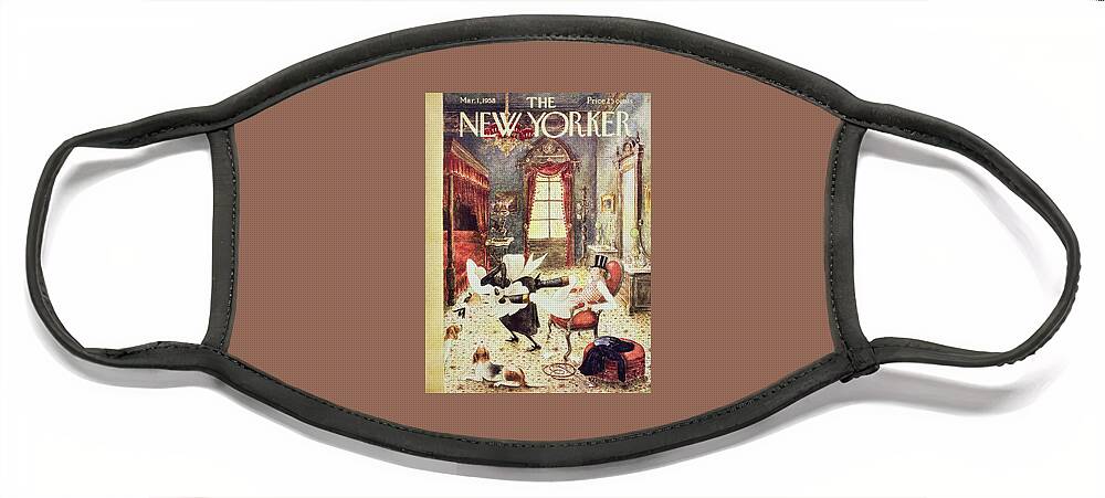 New Yorker March 1 1958 Face Mask