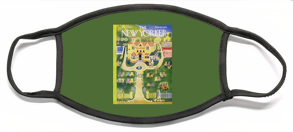 New Yorker May 21 1955 Face Mask