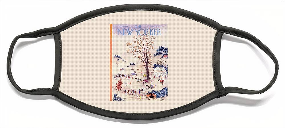 New Yorker October 22 1949 Face Mask