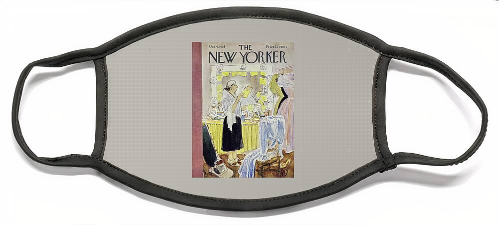 New Yorker October 4 1958 Face Mask