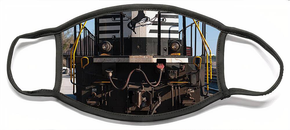Train Face Mask featuring the photograph NS Engine 9908 by Dale Powell