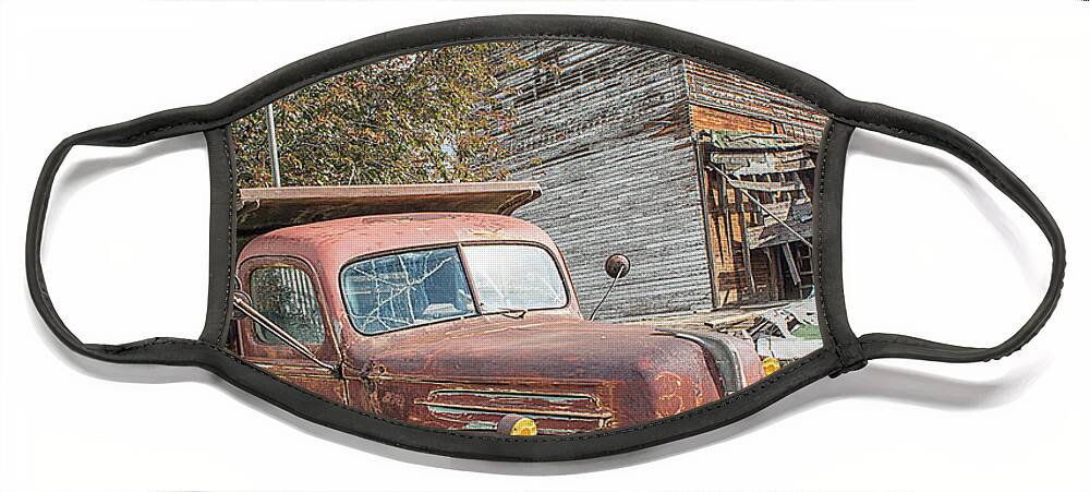 Ford Face Mask featuring the photograph Old Truck by Craig Leaper