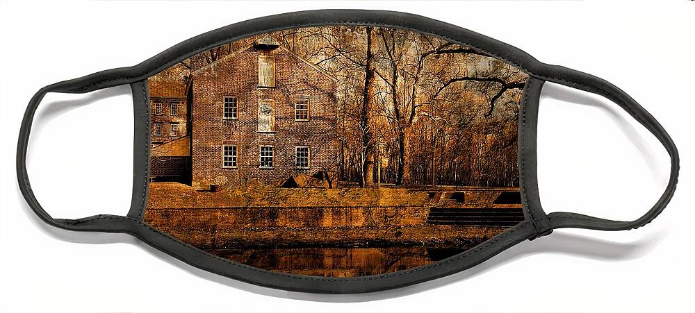Allaire State Park Face Mask featuring the photograph Old Village - Allaire State Park by Angie Tirado