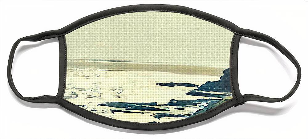 Australia Face Mask featuring the photograph On the Coast by Unhinged Artistry