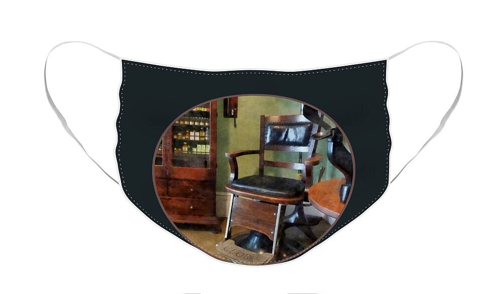  Optometrist Face Mask featuring the photograph Optometrist - Eye Doctor's Office by Susan Savad