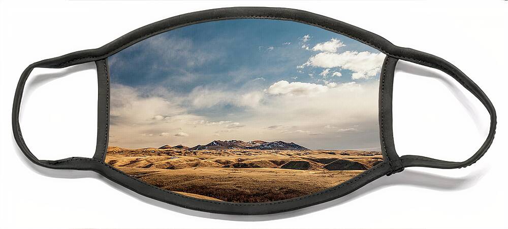 Rolling Hills Face Mask featuring the photograph Out of This Worldly by Todd Klassy