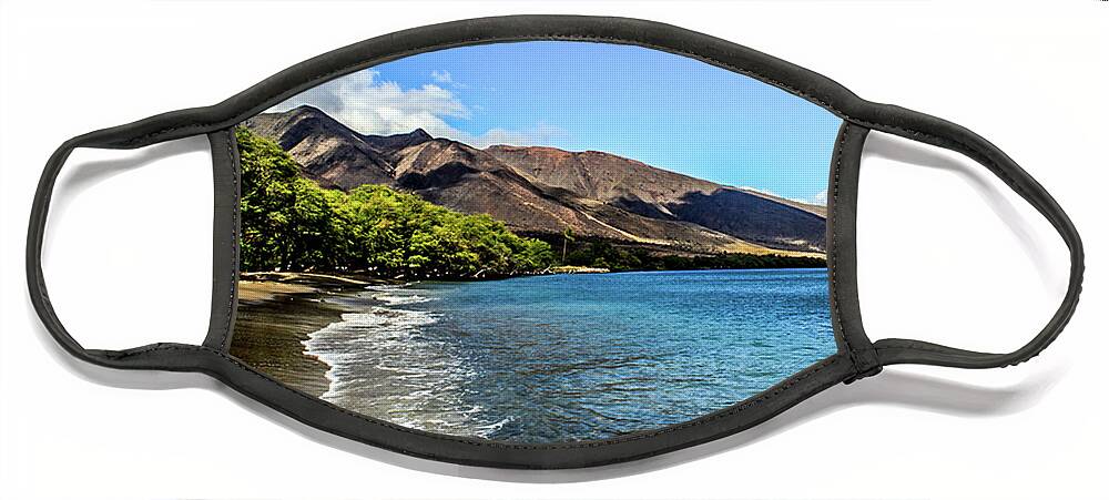 Maui Hawaii Face Mask featuring the photograph Paradise by Joann Copeland-Paul