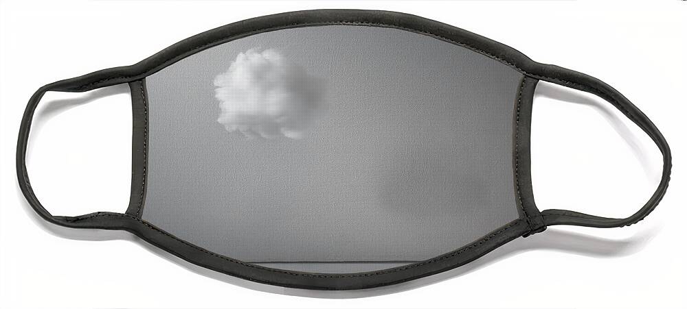 Cloud Face Mask featuring the photograph Partly Cloudy by Scott Norris