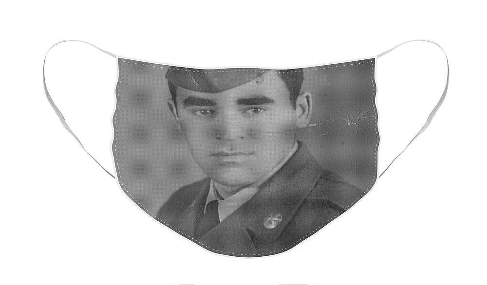 Military Face Mask featuring the photograph Proud Puerto Rican-American soldier.. by WaLdEmAr BoRrErO