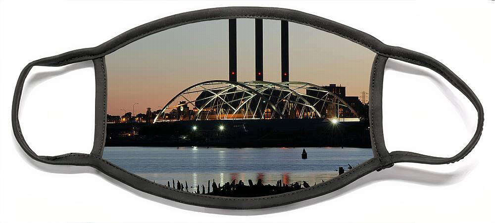 Providence Face Mask featuring the photograph Providence Harbor III by David Gordon