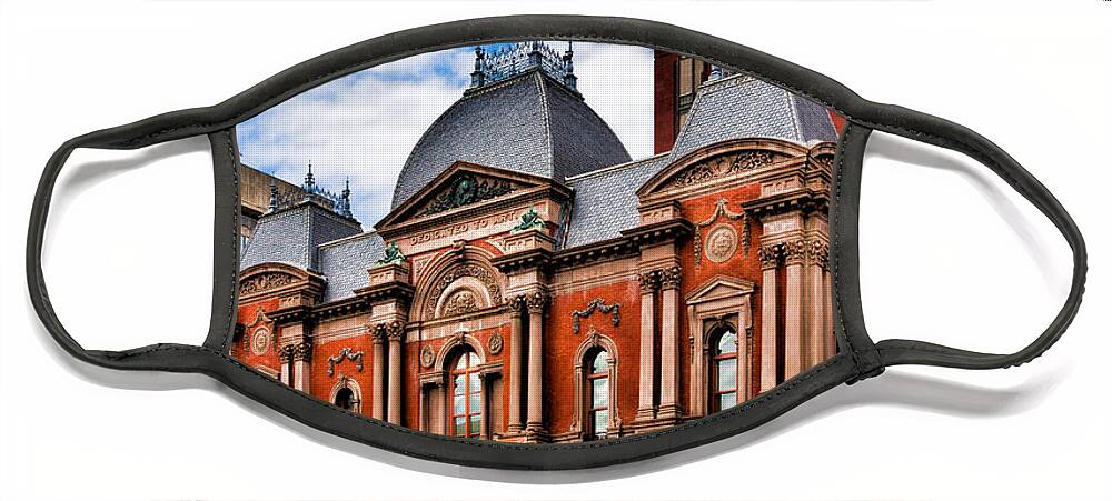 Gallery Face Mask featuring the photograph Renwick Gallery by Christopher Holmes